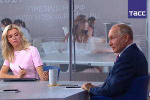 Владимир Путин прокомментировал Евро-2020 в Петербурге и вакцинацию от коронавируса. Президент рассказал, что привился «Спутником V»