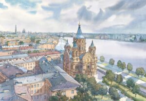 В Петербурге ради строительства храма хотят закрыть перехватывающую парковку