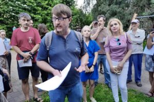 В горсуде начали рассматривать иск градозащитников, связанный с домом Салтыковой